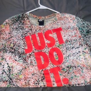 nike crop top